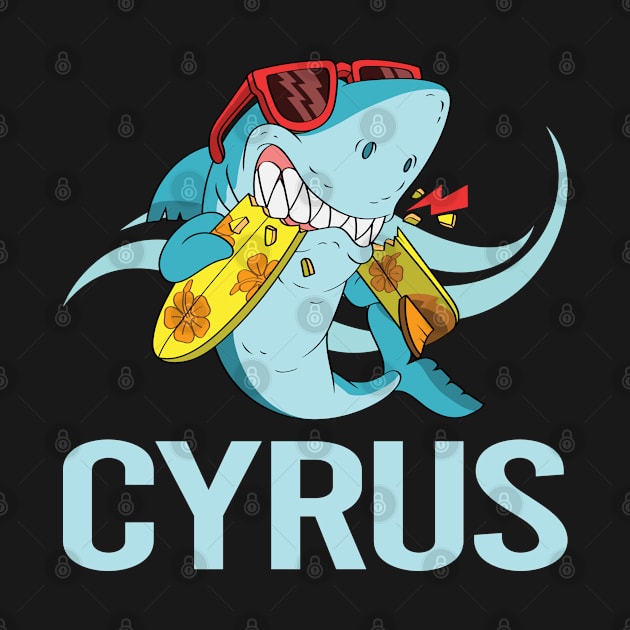 Funny Shark - Cyrus Name by Atlas Skate