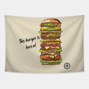 Burger lovers Tapestry