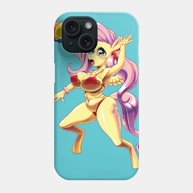 Fluttershy Phone Case by BakaNeko