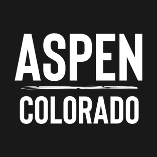 Aspen Colorado Rocky Mountains T-Shirt