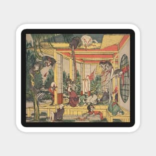 Hokusai ghost stories Magnet