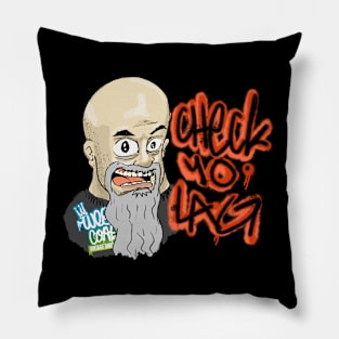 Check Yo Lag Pillow