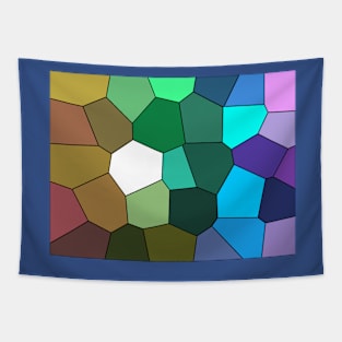 Stained Glass Bokeh Tapestry