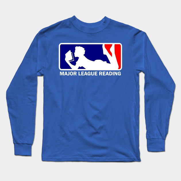 Major League Logo Reading Tshirt Baseball Reader