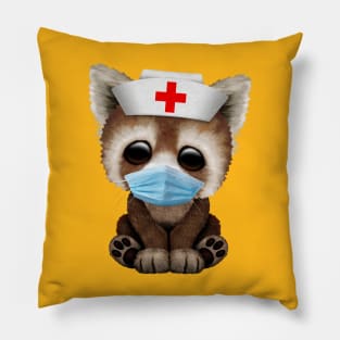 Cute Baby Red Panda Nurse Pillow