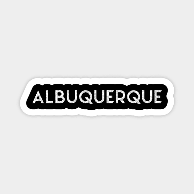 Albuquerque Magnet by bestStickers