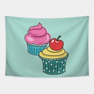 Cute Cupcakes Tapestry