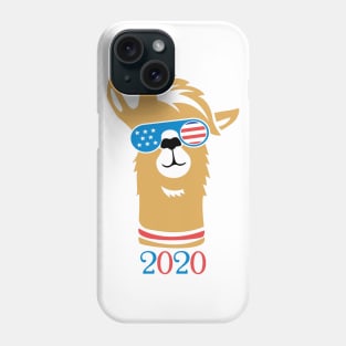 Us independence Day Lama Design Gift Phone Case