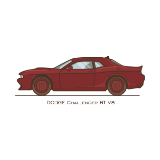 Dodge Challenger RT V8 T-Shirt