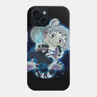 Kitty Under Moonlight! Phone Case