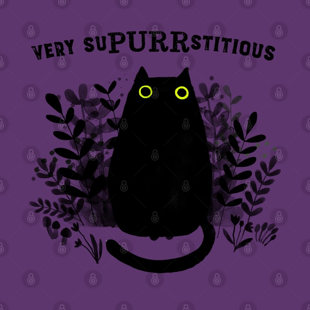 Very SuPURRstitious by Planet Cat Studio