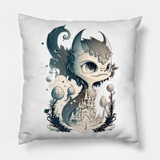 Mystical fantasy character. Pillow