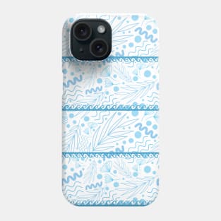 Santorini Greece pattern #8 Phone Case