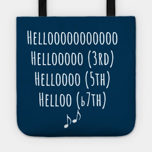 Funny Barbershop Quartet Greeting Tote