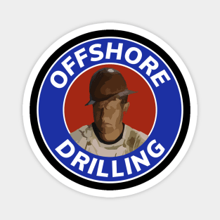 Oil & Gas Offshore Drilling Rig Classic Series Magnet