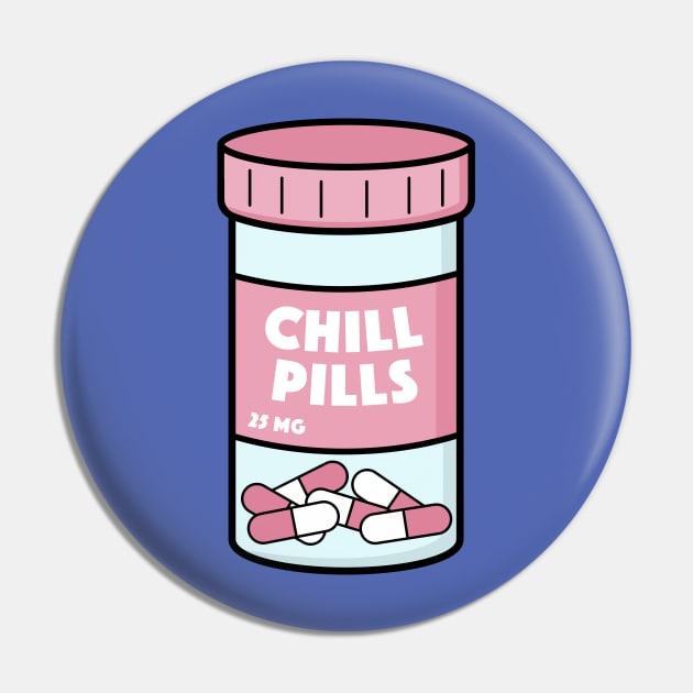 Funny Chill Pills Illustration Pin by happinessinatee