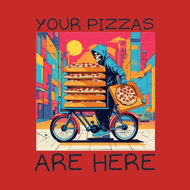 Your pizzas are here by IOANNISSKEVAS