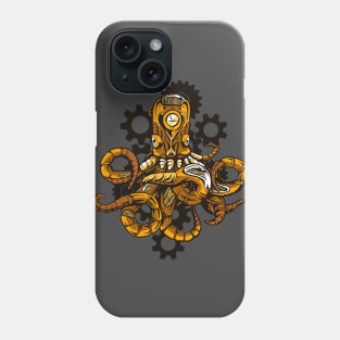 Steampunk Octopus Phone Case