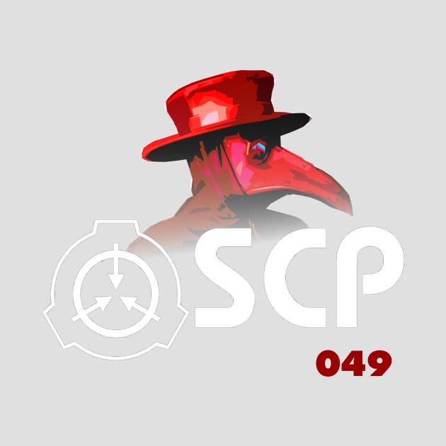 SCP 049 "the plague doctor" (Red) by War1ntoMe