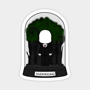 slenderman glass drom chibi Magnet