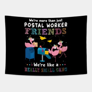 Postal Worker Friends Tapestry