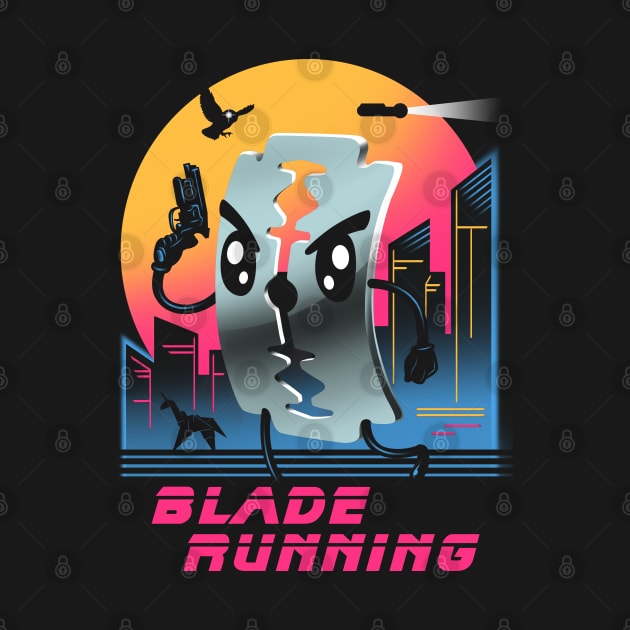 Blade Running by Vincent Trinidad Art