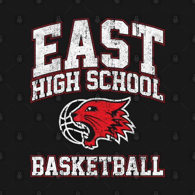 East High School Basketball by huckblade