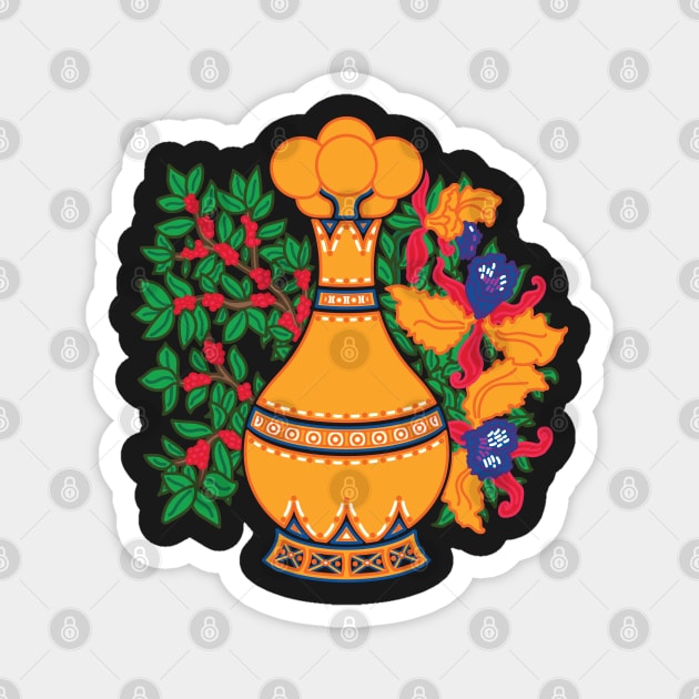 MUISCA CHIBCHA COLOMBIA QUIMBAYA POPORO - full colour Magnet by Xotico Design