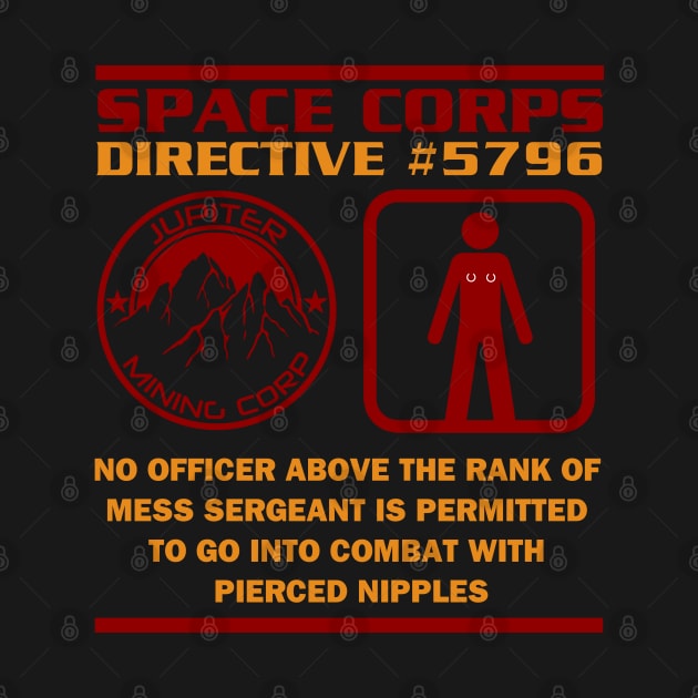 JMC Space Corps Directive #5796 Pierced Nipples by Meta Cortex