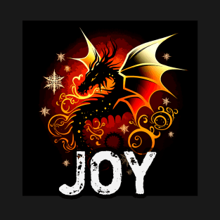 Christmas Dragon Joy T-Shirt