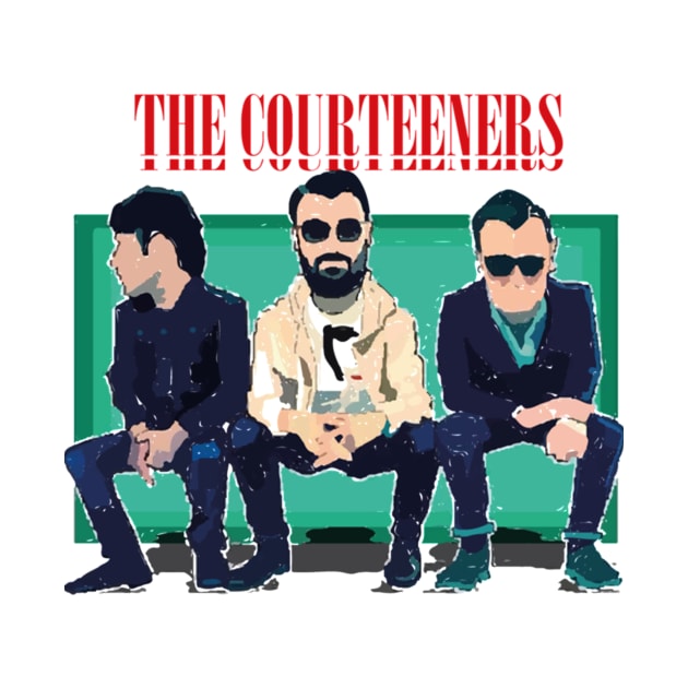 The Courteeners Group Art For Rock Music Lover, by engmaidlao