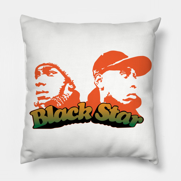 black star pillow
