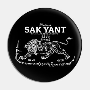 Sak Yant Lion Pin