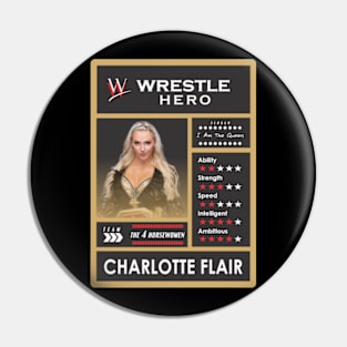 wwe card charlotte flair Pin