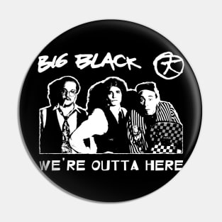 Big Black band Pin