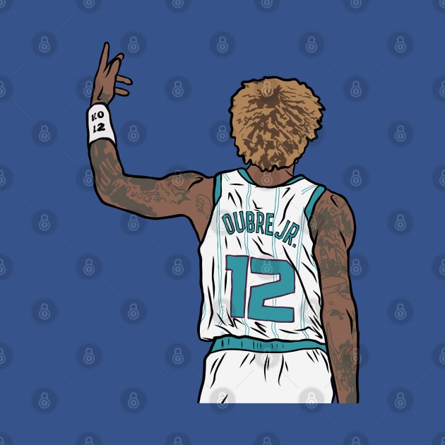 Kelly Oubre Jr. 3 Point Celebration by rattraptees