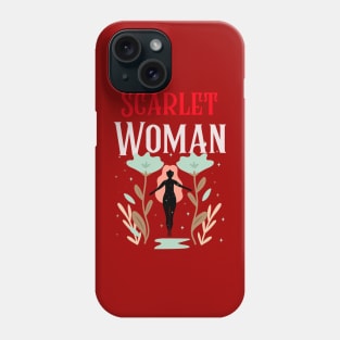 Scarlet Woman Thelema occult Thelema Babalon Crowley Magick Phone Case