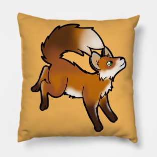 Playful Fox Pillow