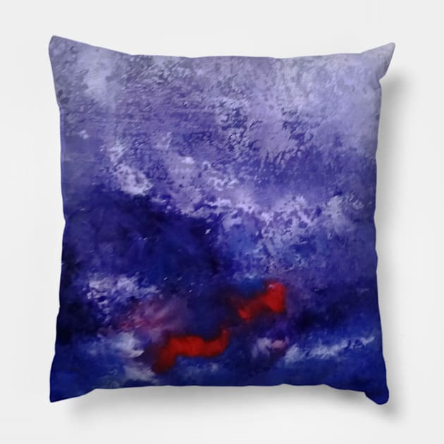 Abstract Artwork Pillow by TAMOH65