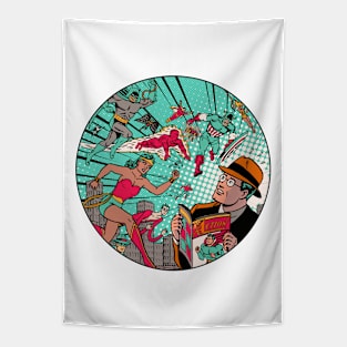 The Great Comic Book Heroes v3 Tapestry