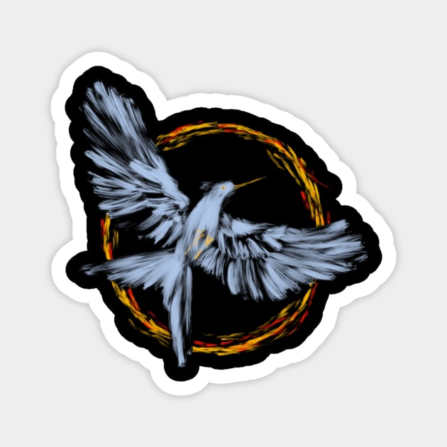 The Hunger Games - Mockingjay Magnet by hackerzine