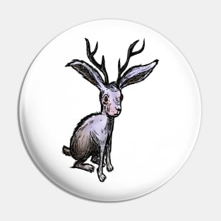 Jackalope Pin