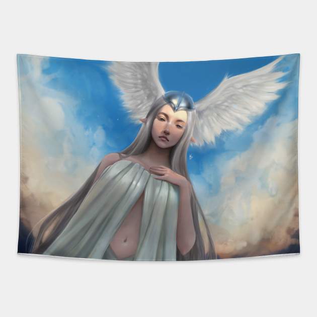 Angel Wings Tapestry by Aristokati