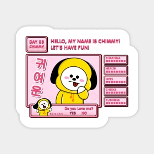 My name is Chimmy! Magnet