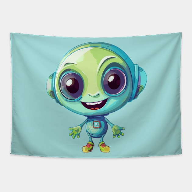 Cute Alien Tapestry by inazuma