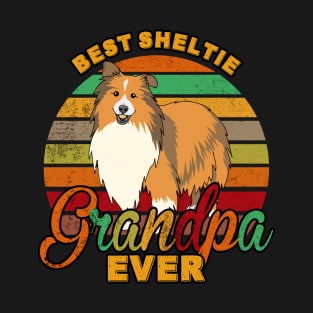 Best Sheltie Grandpa Ever T-Shirt