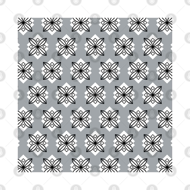 Pretty grey and black minimalist pattern by SamridhiVerma18
