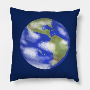 Planet Earth - Earth Day icon Pillow