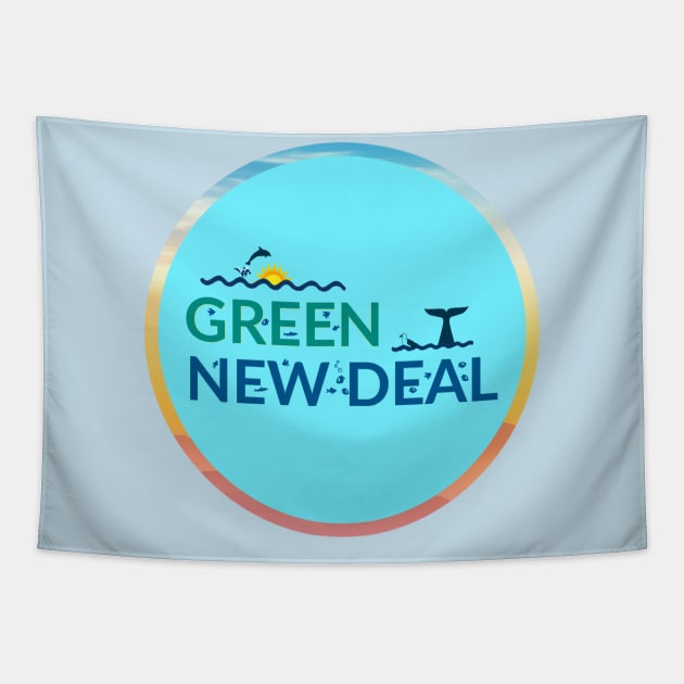 The Green New Deal Tapestry by Shelly’s