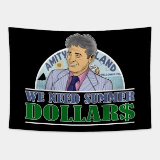 Summer Dollars Tapestry